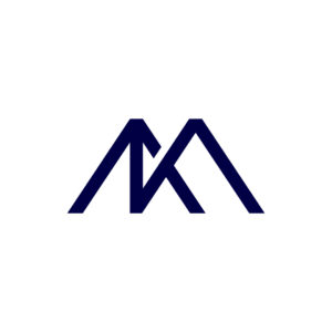 Letters MK Logo KM Logo