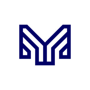 Letters YM Logo MY Logo
