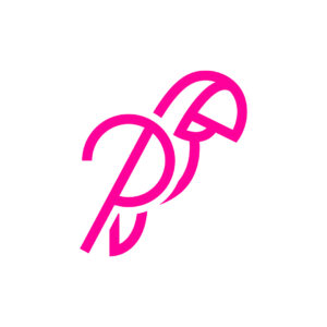 Pink Tropical Bird Logo