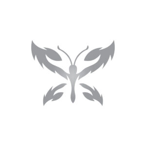 Silver Butterfly Logo