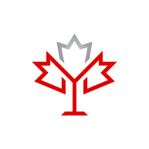 Simple Maple Leaf Logo