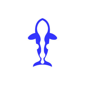 Blue Orca Logo Killer Whale Logo