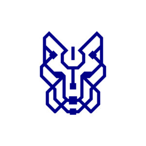 Technology Wolf Logo