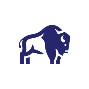 American Buffalo Bison Logo