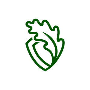 Green Oak Leaf Logo