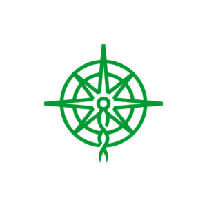 Compass Asclepius Logo