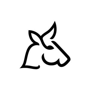 Black Bull Head Logo Toro Logo