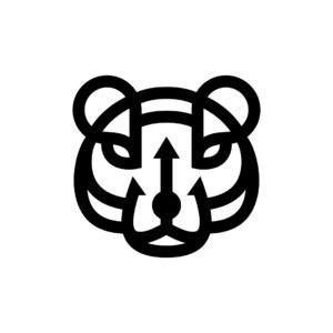 The Black Bear Logo Bear Head Logo