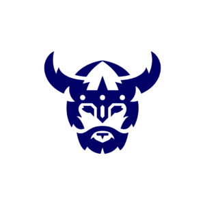 Blue Viking Logo