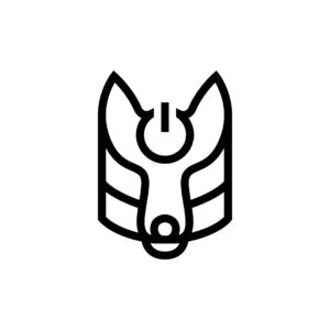 Technology Wolf Logo
