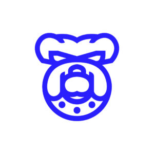 Blue Bulldog Logo