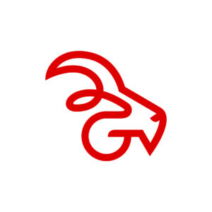 A Red Ram Logo